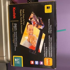 Brand New Kodak P811 personal photo scanner. With box never been used .
